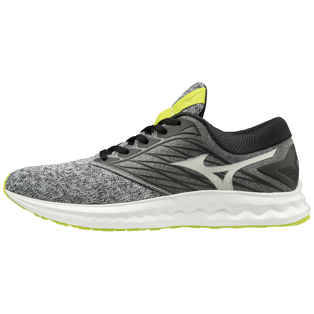 Sapatilhas Running Mizuno WAVE POLARIS - Homem - Branco/Pretas - SMIYD6023